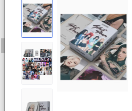 Cards BORN PINK Album Shut Down Idol Photo Cards Collection Cards M